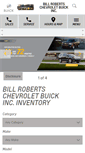 Mobile Screenshot of billrobertschevrolet.com